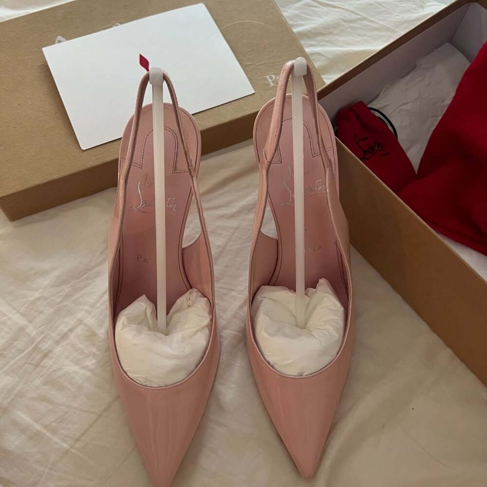 Christian Louboutin Hot Chick Sling 100 - Picture 5 of 7